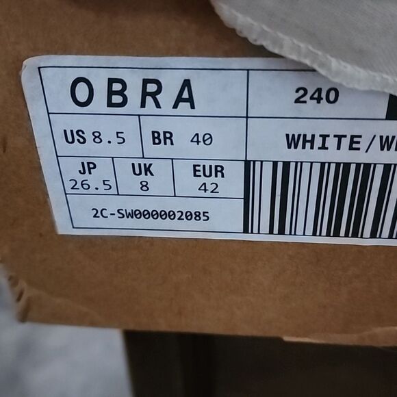 Obra 240 Slip on canvas wrap men's 8.5 NIB. Will fit women's 6 - Picture 7 of 8